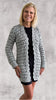 With or Without Cardigan - Crochet PATTERN - English USA - pdf