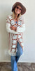 Bohemian Chique Cardigan - Crochet PATTERN - English US terms - Digital pdf