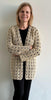 Sandra T Cardi - Crochet PATTERN - Cardigan - English USA