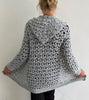 With or Without Cardigan - Crochet PATTERN - English USA - pdf