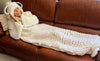 Snuggly Sheep Couch Cardigan - Crochet PATTERN - English US Terms - digital pdf