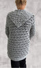 With or Without Cardigan - Crochet PATTERN - English USA - pdf