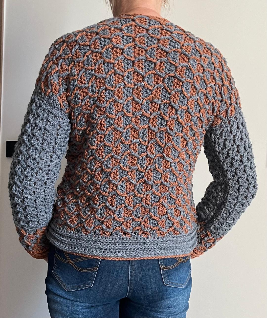 Buzzy Bee Cardi - Crochet PATTERN - English US Terms - Digital pdf