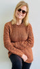 Cool Weather Sweater - Crochet PATTERN - English USA