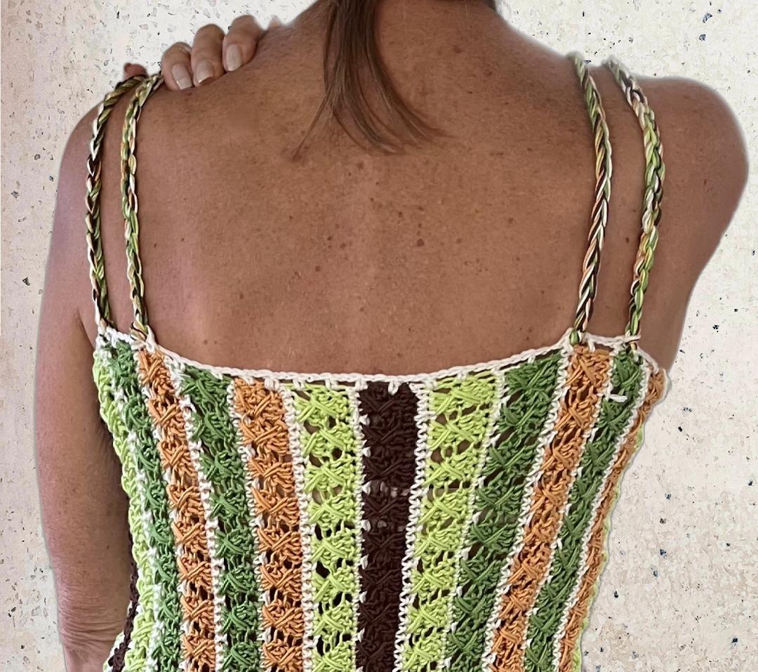 Groovy Ibiza Vibes - Crochet Dress & Top - PATTERN Pdf. - English US Terms