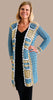 Jenny Squares Cardigan + Top - Crochet PATTERNS - English US Terms - digital pdf