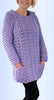 EZ Breezy Winter Hoodie - Crochet PATTERN - English USA - digital download