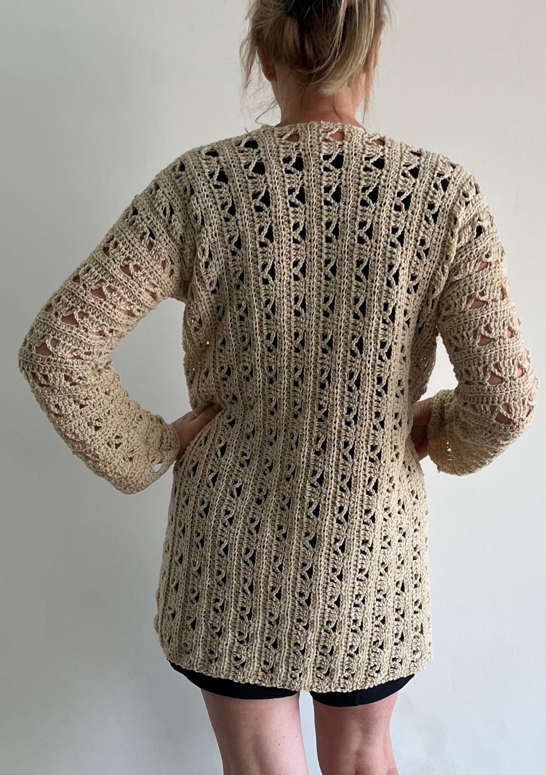 3 of a Kind Crochet Set - Cardi - Sweater - Bolero - PATTERN - English USA
