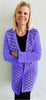 Surrounded By Stars - Cardigan - Crochet PATTERN - English USA -digital pdf