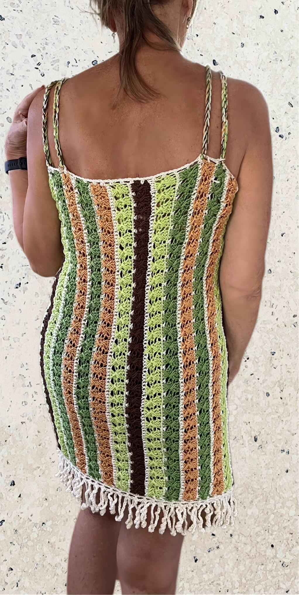 Groovy Ibiza Vibes - Crochet Dress & Top - PATTERN Pdf. - English US Terms