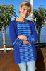 Captured Between Waves - Sweater & Tunic - Crochet PATTERN - English US Terms - digital pdf