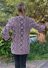 A Royal Pair - Top & Cardigan - Crochet PATTERN - English US Terms