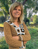 Toffee Trail Sweater - Crochet PATTERN - English US Terms - Digital pdf