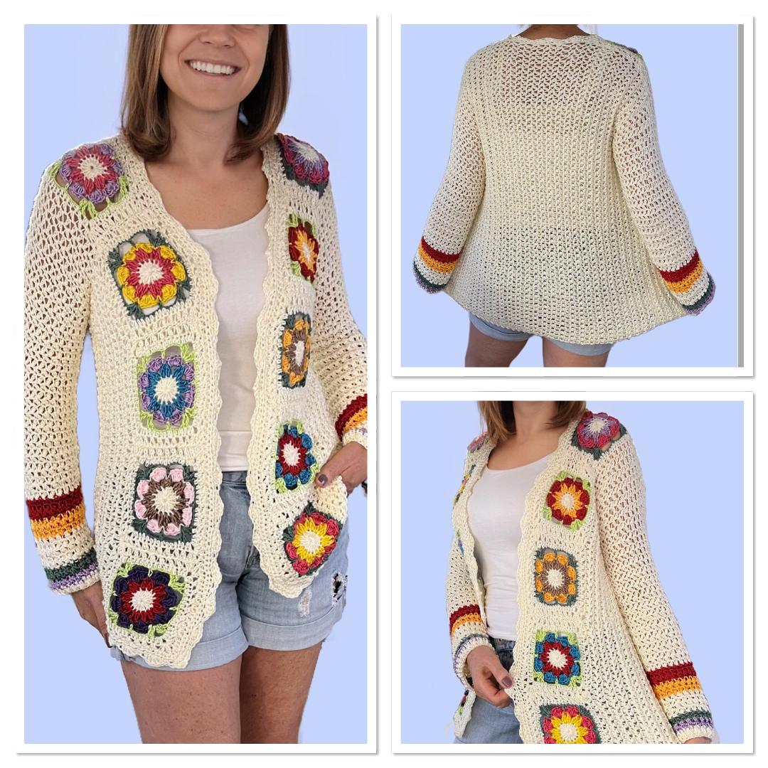 Summer Bliss Dream Cardigan  CROCHET PATTERN