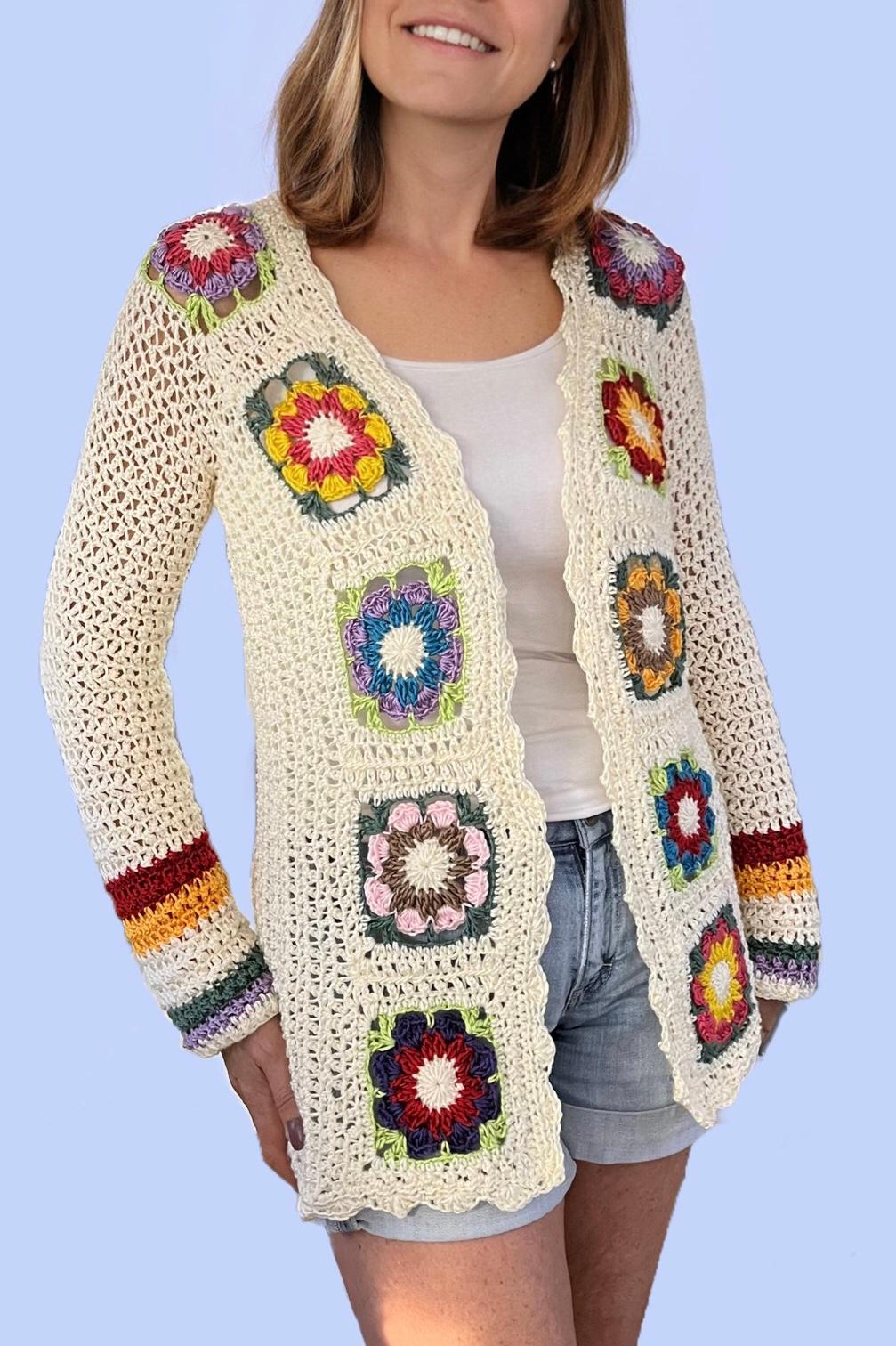 Summer Bliss Dream Cardigan  CROCHET PATTERN