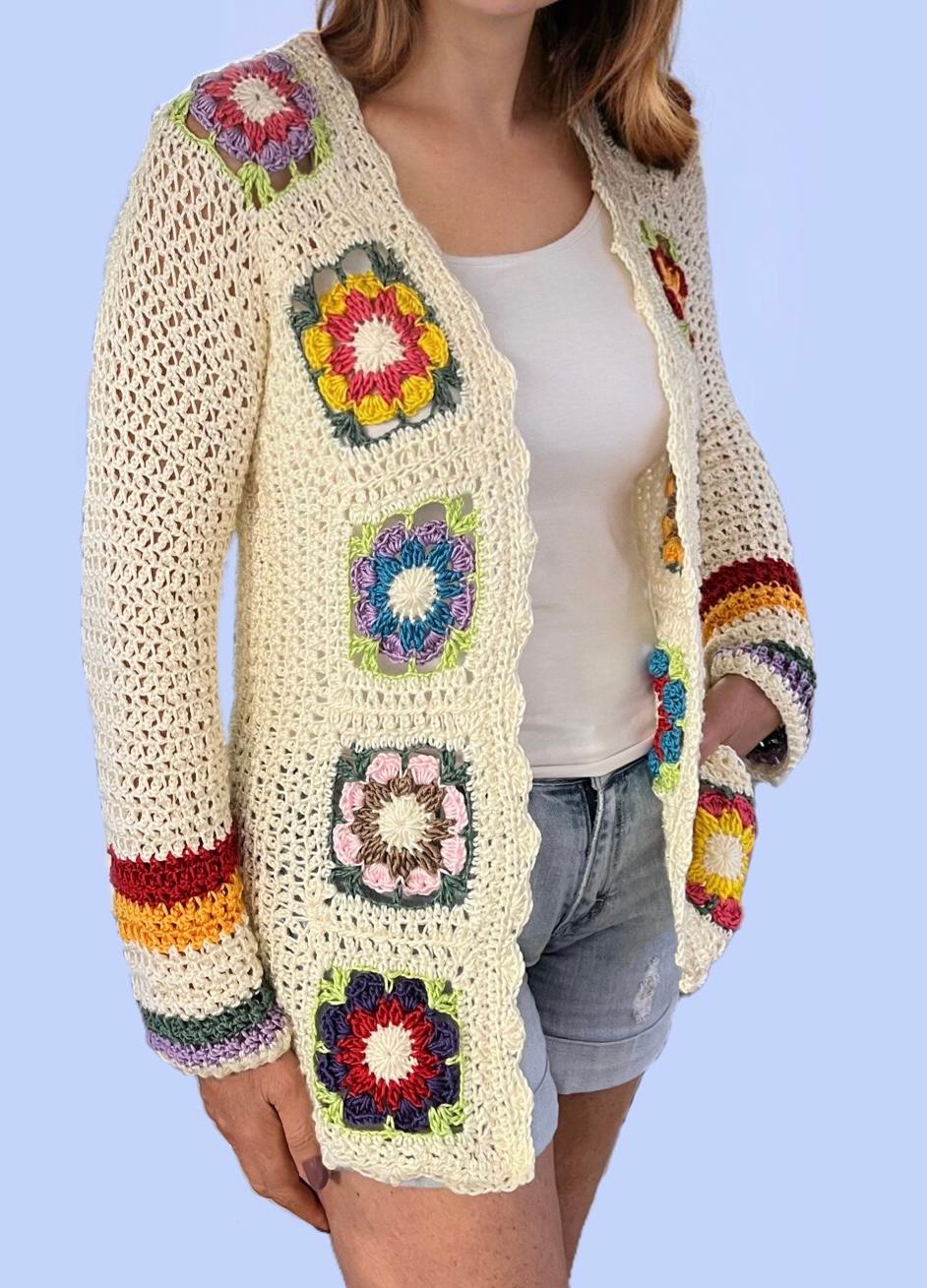 Summer Bliss Dream Cardigan  CROCHET PATTERN