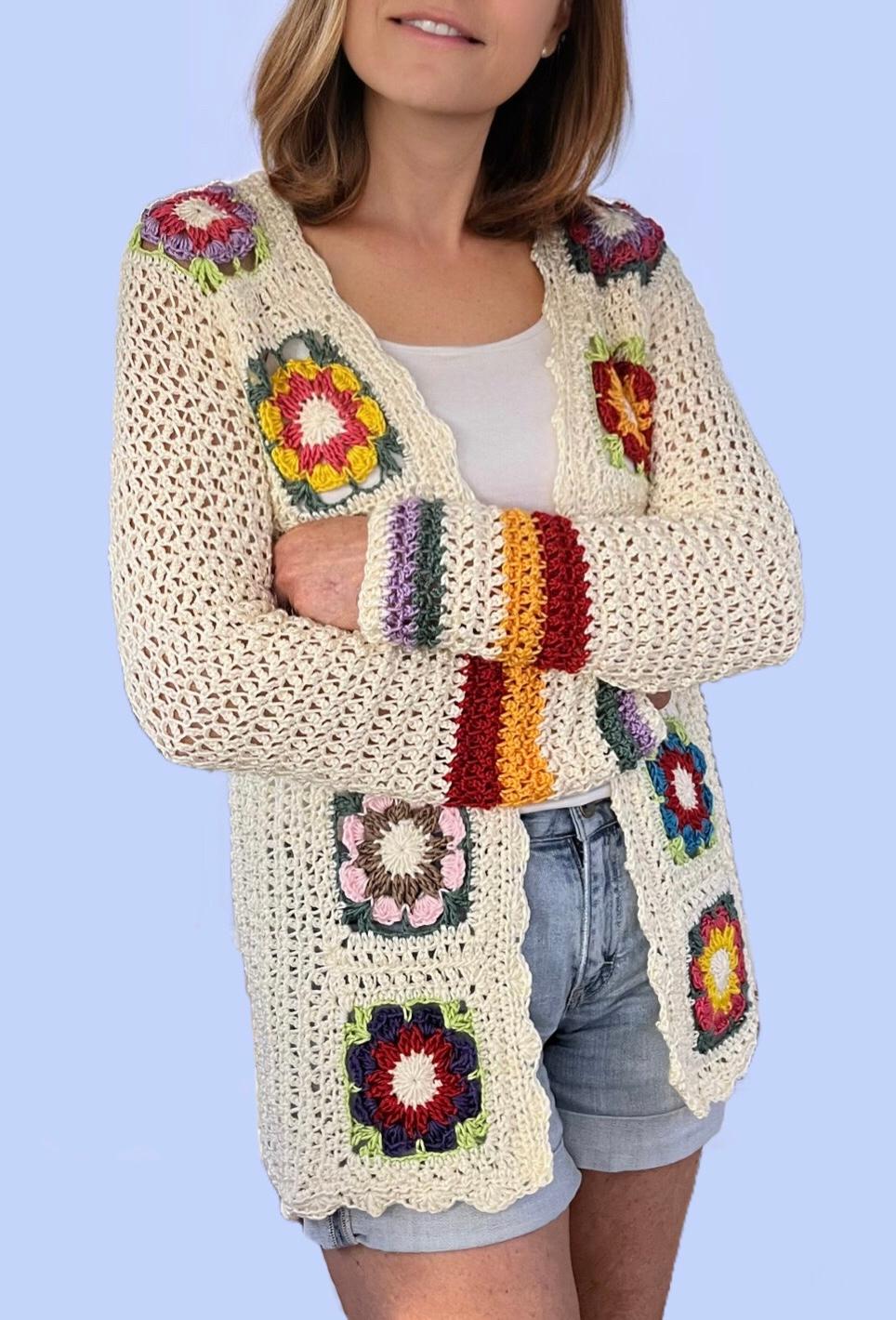 Summer Bliss Dream Cardigan  CROCHET PATTERN